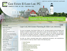 Tablet Screenshot of caseestatelaw.com